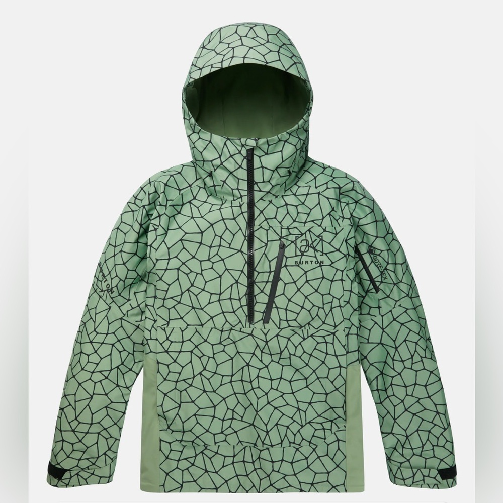 Burton AK Velocity GORE‑TEX 2L Anorak Jacket - Hedge Green Ossicone